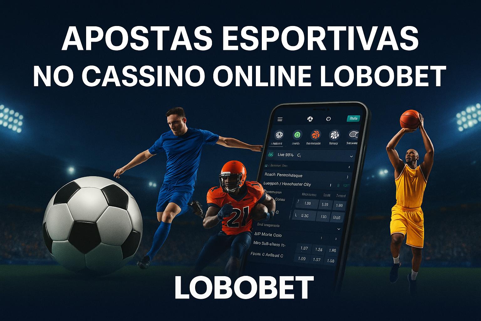 Aposte em apostas esportivas no cassino online LOBOBET