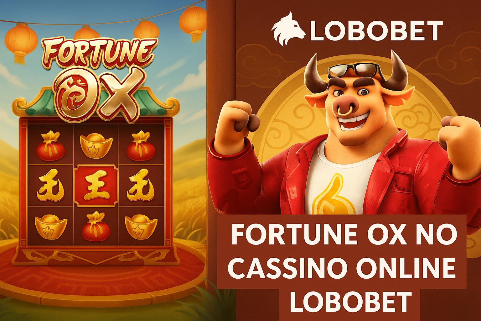 Fortune Ox no LOBOBET - Aposte Agora e Reivindique Seus Ganhos