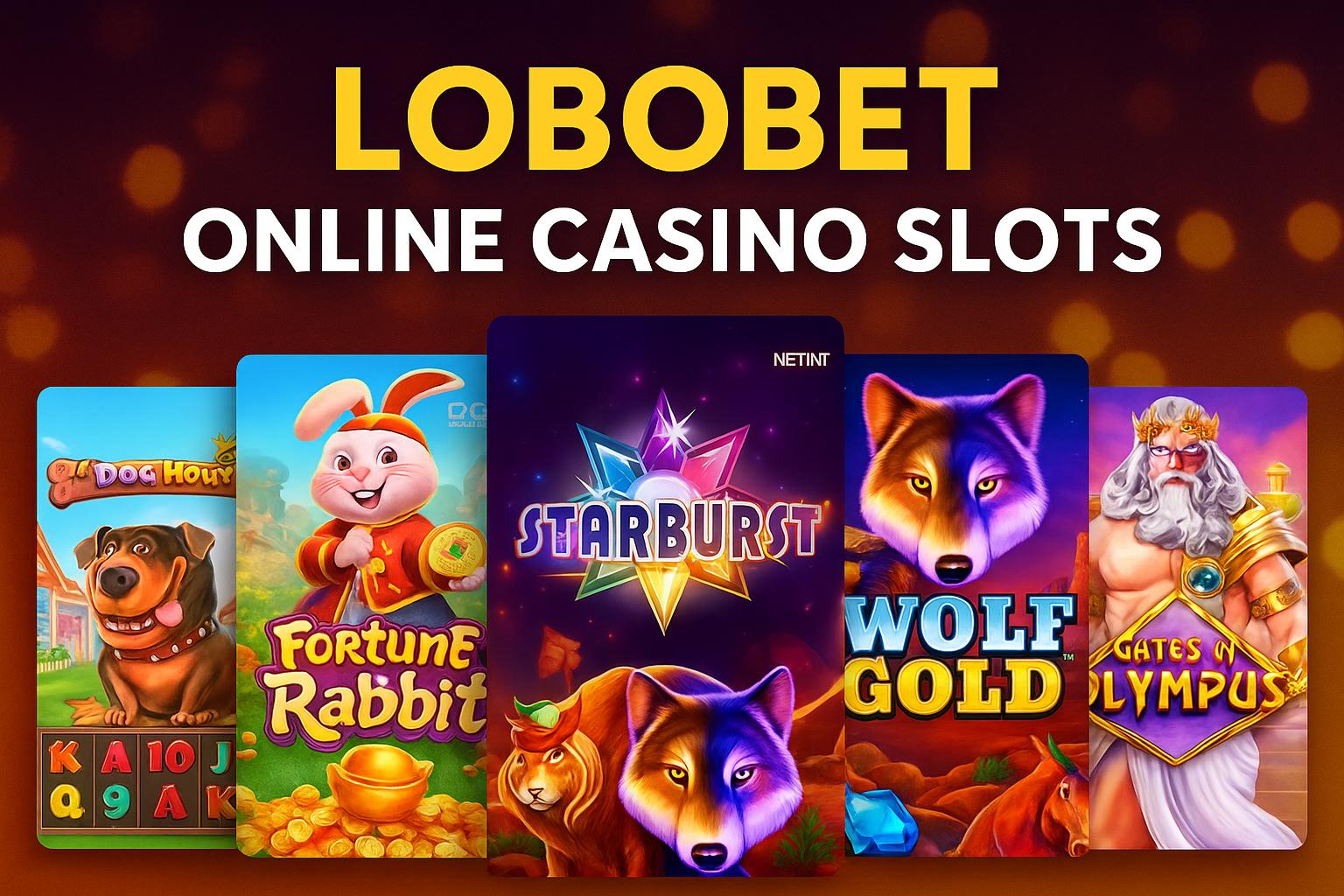 Jogos de Slot no Casino Online LOBOBET