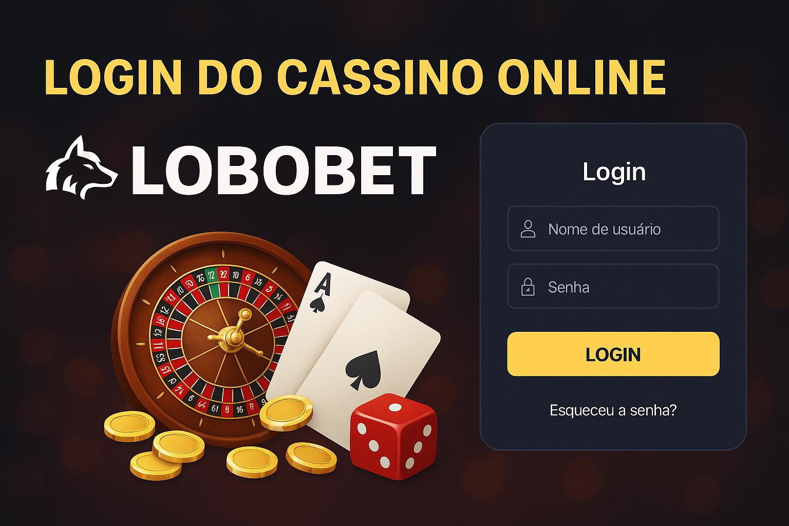 Login no Cassino LOBOBET